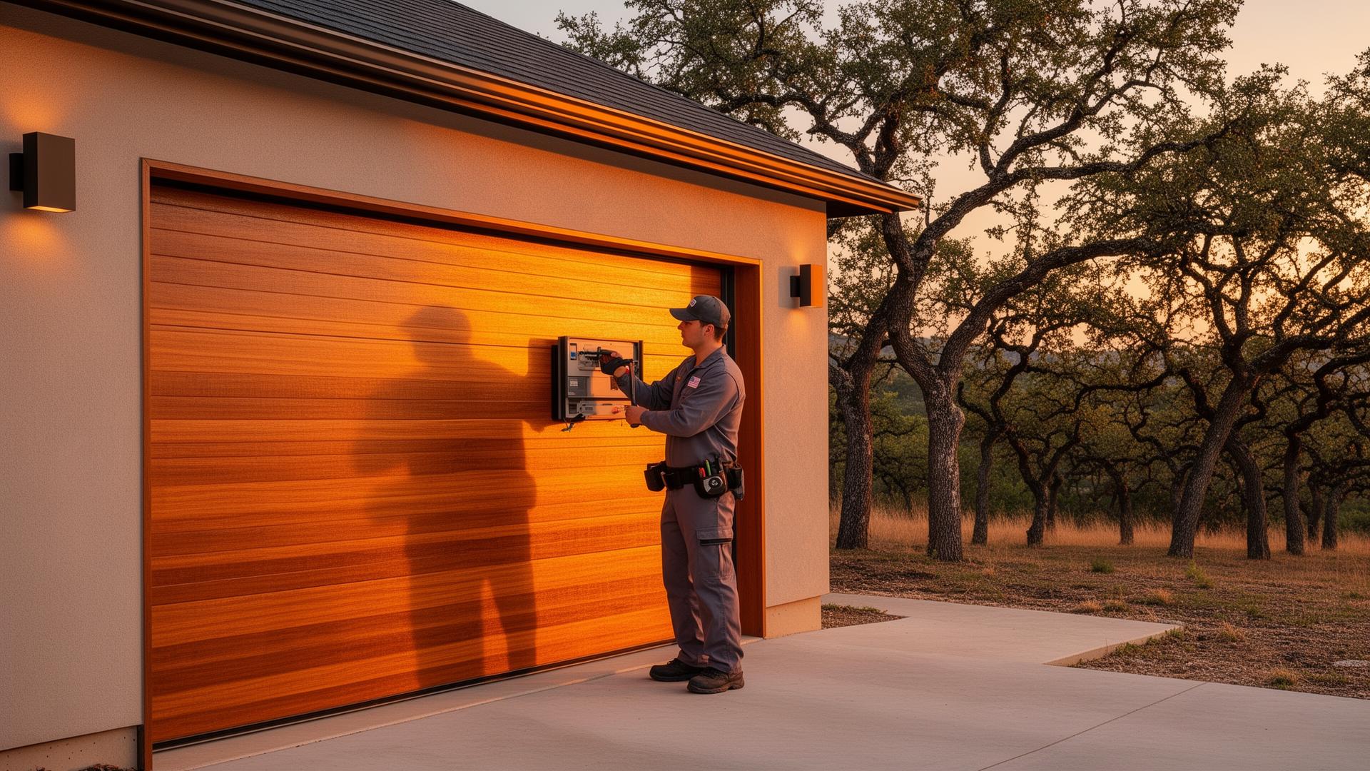 Professional garage door service